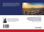 Cover von Introduction to Human Settlements & Housing in Developing Countries