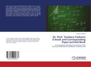 Cover von Dr. Prof. Tambara Federico E-book and Corresponding Paper-printed Book