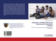 Cover von Adoption of Web-Enhanced Classroom Instruction System