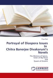 Cover von Portrayal of Diaspora Issues In Chitra Banerjee Divakarunis Novels