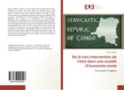 Cover von De la non intervention de létat dans une société déconomie mixte