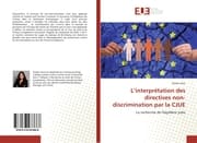 Cover von Linterprétation des directives non-discrimination par la CJUE