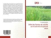Cover von Effet des fientes de volaille sur le sol et le riz pluvial strict