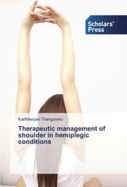 Cover von Therapeutic management of shoulder in hemiplegic conditions