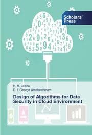 Cover von Design of Algorithms for Data Security in Cloud Environment