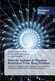 Cover von Stability Analysis of Elliptical Restricted Three Body Problem