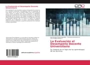 Cover von La Evaluación al Desempeño Docente Universitario