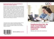 Cover von Implementación de aula invertida en educación media superior