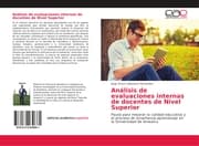 Cover von Análisis de evaluaciones internas de docentes de Nivel Superior