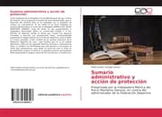 Cover von Sumario administrativo y acción de protección