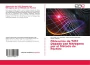 Cover von Obtención de TiO2 Dopado con Nitrogeno por el Método de Pechini