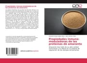 Cover von Propiedades inmuno-moduladoras de las proteínas de amaranto