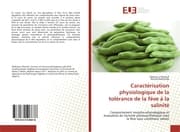 Cover von Caractérisation physiologique de la tolérance de la fève à la salinité