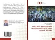 Cover von Simulation de l'ingénierie environnementale et de la gestion durable