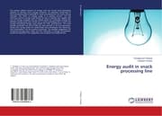 Cover von Energy audit in snack processing line