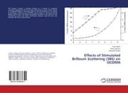Cover von Effects of Stimulated Brillouin Scattering (SBS) on OCDMA