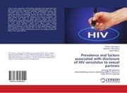 Cover von Prevalence and factors associated with disclosure of HIV serostatus to sexual partners