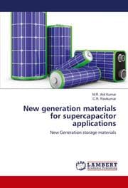 Cover von New generation materials for supercapacitor applications