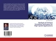 Cover von Analysis of Various Encoding Technique for High Speed Applications