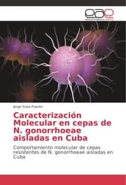 Cover von Caracterización Molecular en cepas de N. gonorrhoeae aisladas en Cuba