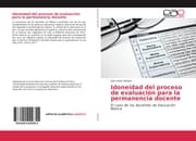 Cover von Idoneidad del proceso de evaluación para la permanencia docente