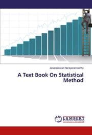 Cover von A Text Book On Statistical Method