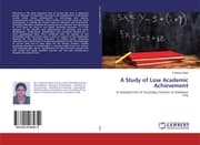 Cover von A Study of Low Academic Achievement