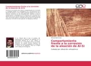 Cover von Comportamiento frente a la corrosión de la aleación de Al-Si