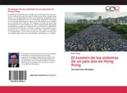 Cover von El examen de los sistemas de un país dos de Hong Kong