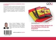 Cover von La comprensión lectora en estudiantes chinos de Español