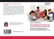 Cover von El contenido formativo de la orientación profesional
