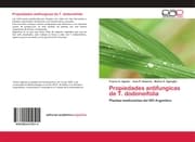 Cover von Propiedades antifungicas de T. dodoneifolia