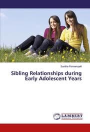 Cover von Sibling Relationships during Early Adolescent Years