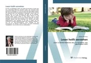 Cover von Lesen heißt verstehen