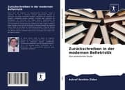 Cover von Zurückschreiben in der modernen Belletristik