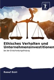 Cover von Ethisches Verhalten und Unternehmensinvestitionen