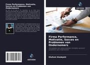 Cover von Firma Performance, Motivatie, Succes en Problemen van Ondernemers
