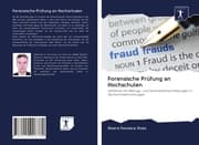 Cover von Forensische Prüfung an Hochschulen