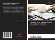 Cover von Procedure for the selection of international markets