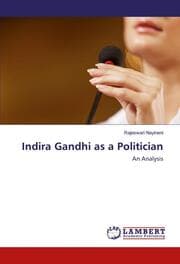 Cover von Indira Gandhi as a Politician