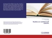 Cover von Studies on wetted-wall column
