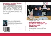 Cover von Aplicabilidad de los modelos de costos en las empresas hoteleras