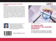 Cover von La teoría del portafolio: Un estudio empírico