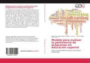 Cover von Modelo para evaluar la pertinencia de programas en educación superior