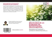 Cover von Efectividad de un Programa de Rehabilitación Neurocognitiva