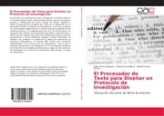 Cover von El Procesador de Texto para Diseñar un Protocolo de Investigación