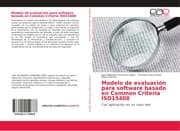 Cover von Modelo de evaluación para software basado en Common Criteria ISO15408