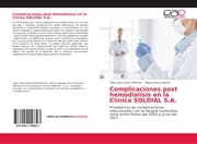 Cover von Complicaciones post hemodialisis en la Clínica SOLDIAL S.A.