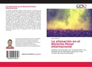 Cover von La alienación en el Derecho Penal Internacional
