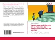 Cover von Factores que influyen en la rotación de personal en el área de ventas